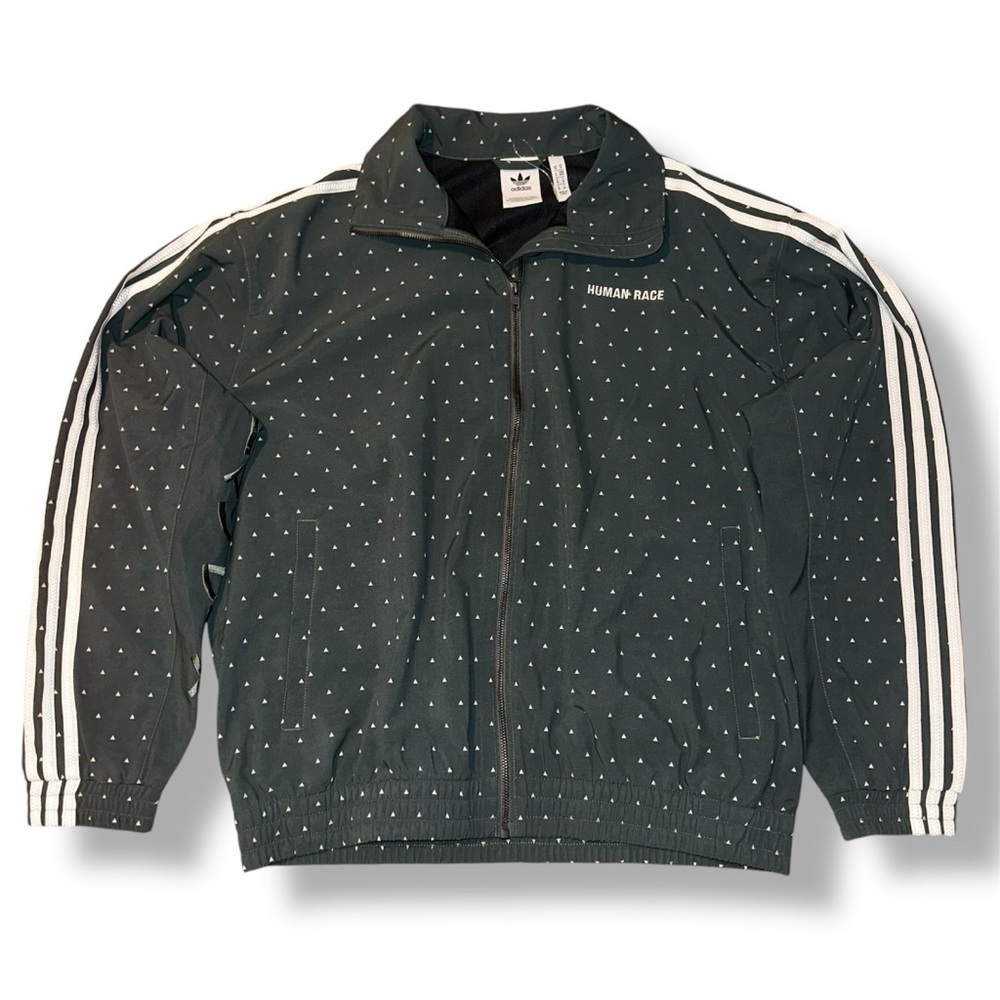 Sample adidas Originals X Pharrell Williams Human Race Track Jacket Green